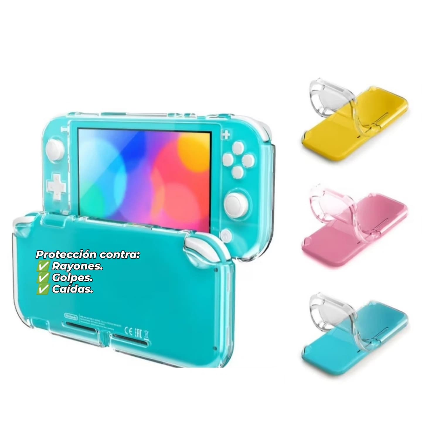 Estuche Silicon N.Switch Lite