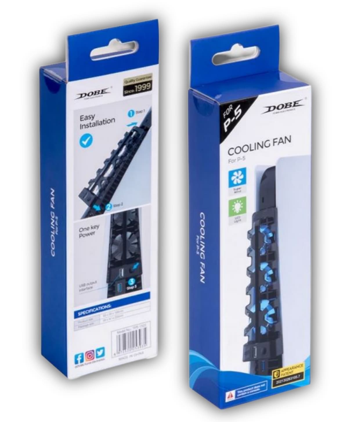 DOBE Abanico Externo PS5 FAT